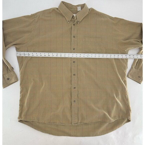 Viyella Men’s Wool Cotton Blend Long Sleeve Button Down Shirt XXL Made In Canada - Picture 10 of 10